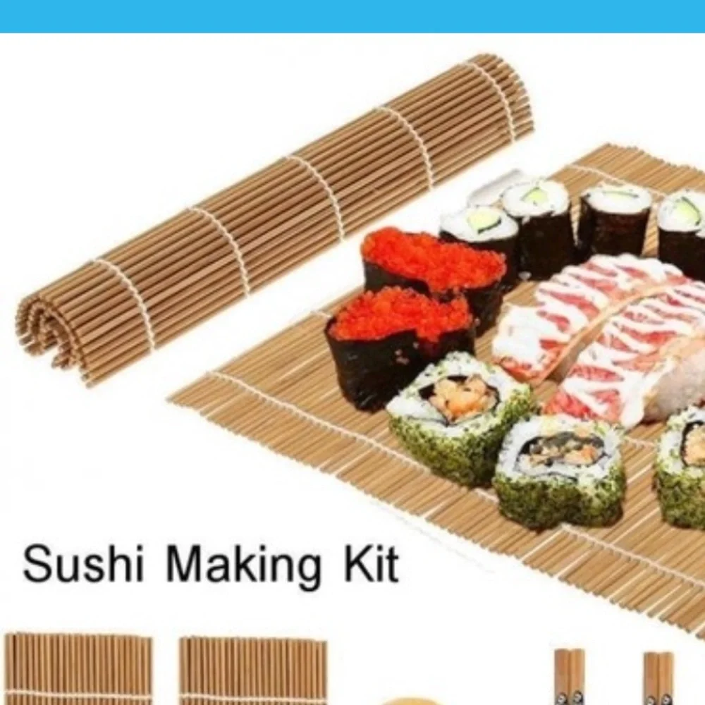 Summit Hill 6 Piece Bamboo Sushi Set- new